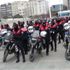 İstanbul polisinden gövde gösterisi: Turistler hayranlıkla izledi
