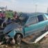 Takla atan otomobil tarlaya uçtu: 6 yaralı Takla atan otomobil tarlaya uçtu: 6 yaralı