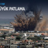 Gazze'de patlama! Yaralılar var!