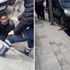 Erzurum'da korkunç olay! Kaldırımda yürürken dehşeti yaşadı, sırtındaki bıçakla hastaneye götürüldü