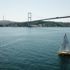 ﻿İstanbul Boğazı'nda yelkenli yarışları havadan görüntülendi