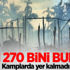 Sayı 270 bini buldu! Kamplarda yer kalmadı