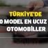 18 Mayıs sahibinden en ucuz sıfır modelleri! 100 bin altı dizel ve benzinli otomobiller hangileri? İşte en ucuz sıfır otomobiller
