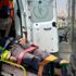 AVM inşaatında 4 metre yüksekten düşen işçi yaralandı AVM inşaatında 4 metre yüksekten düşen işçi yaralandı