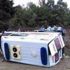 Andırın'da ambulans devrildi: 3 yaralı