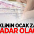 Emeklinin Ocak zammı ne kadar olacak?