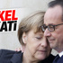 Hollande'ye en büyük teselli Merkel'den