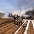 İspanya'da askeri bir uçak yere çakıldı