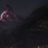 İsviçre'nin Matterhorn Dağı'na Türk bayrağı yansıtıldı