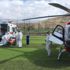 Ambulans helikopter 87 yaşındaki hasta için havalandı Ambulans helikopter 87 yaşındaki hasta için havalandı