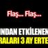 ﻿Yangından bölgesinde yaşayanların elektrik faturaları 3 ay ertelendi