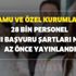 Kamu ve özel kurumlara 28 bin personel alımı başvuru şartları nedir? Deneyimli, deneyimsiz İŞKUR alım ilanları şimdi yayımlandı