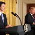 Trump ve Trudeau buluşması