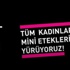 Erkeklerden kadınlar için 'mini etekli' eylem Erkeklerden kadınlar için 'mini etekli' eylem