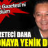 ﻿Hürriyet Gazetesi'ni sarsan ölüm. Bir gazeteci daha koronaya yenik düştü