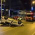 Maltepe de otomobil takla attı: 2 yaralı Maltepe de otomobil takla attı: 2 yaralı