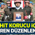Hakkari'de şehit korucu için tören düzenlendi Hakkari'de şehit korucu için tören düzenlendi