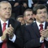 Ve Ahmet Davutoğlu kürsüde Ve Ahmet Davutoğlu kürsüde