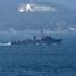 ﻿Rus ve Yunan savaş gemileri art arda Çanakkale Boğazı'ndan geçti