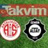 Fraport TAV Antalyaspor-Altay canlı anlatım izle