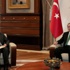 Erdoğan'ın seçim sonrası ilk kabulu Erdoğan'ın seçim sonrası ilk kabulu