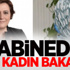 Kabinede İki Kadın Bakan