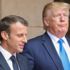 Macron ve Trump'ın "dostluk simgesi" kurudu