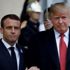 Trump ve Macron, koronavirüsü görüştü Trump ve Macron, koronavirüsü görüştü