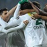 Bursasporlu futbolcuların galibiyet sevinci Bursasporlu futbolcuların galibiyet sevinci