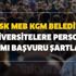 İŞKUR'dan KPSS şartsız Kamu İş İlanları: TSK, MEB, KGM, Belediye ve Üniversitelere personel alımı başvuru şartları... İŞKUR'dan KPSS şartsız Kamu İş İlanları: TSK, MEB, KGM, Belediye ve Üniversitelere personel alımı başvuru şartları...