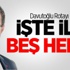Hükümetin 5 Hedefi Belli Oldu