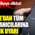 Apple'dan tüm kullanıcılarına kritik uyarı. Bu tehlikeye dikkat Apple'dan tüm kullanıcılarına kritik uyarı. Bu tehlikeye dikkat