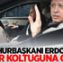 Cumhurbaşkanı Erdoğan, şoför koltuğuna geçti