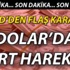 Dolar 2,34'ün altına indi Dolar 2,34'ün altına indi