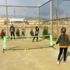 Silopili öğrenciler tenis öğreniyor Silopili öğrenciler tenis öğreniyor