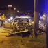 Denizli'de otomobiller kafa kafaya çarpıştı: 1 ölü, 10 yaralı