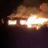 Bursa'da çiftlik evi alev alev yandı