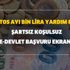 2020 Ağustos ayı 1000 TL yardım parası şartsız koşulsuz e-devlet başvuru ekranı! Bin TL nakdi desteği başvuru şartları...