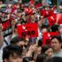 Hong Kong'da protestolar sürüyor Hong Kong'da protestolar sürüyor