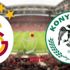 Galatasaray ile Konyaspor 37. randevuda