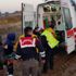 Ankara'da otobüs kazası: 3 yaralı