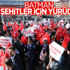 Batman'da 'Şehitlere Saygı, Teröre Lanet' yürüyüşü düzenlendi Batman'da 'Şehitlere Saygı, Teröre Lanet' yürüyüşü düzenlendi