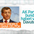 Ahmet Davutoğlu'ndan iddialı açıklamalar
