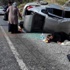 Akseki'de otomobil takla attı: 5 yaralı