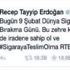 İlk tweet'i sigaraya karşı