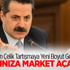 Bakan Çelik: Yanınıza Market Açarız