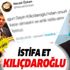 CHP’li İmamoğlu’nun kampanya direktörü Özkan, Kılıçdaroğlu’nun istifasını istemiş CHP’li İmamoğlu’nun kampanya direktörü Özkan, Kılıçdaroğlu’nun istifasını istemiş