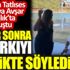 ﻿İbrahim Tatlıses ile Hülya Avşar Ayvalık’ta buluştu. Yıllar sonra o şarkıyı birlikte söylediler