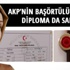AKP'nin başörtü sömürülü reklamındaki diploma da sahte çıktı AKP'nin başörtü sömürülü reklamındaki diploma da sahte çıktı