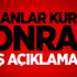 Arınç'tan Flaş Açıklamalar